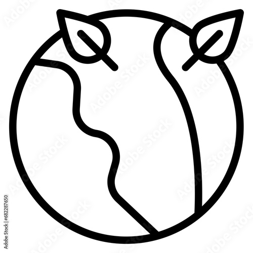 Enviroment Line Icon