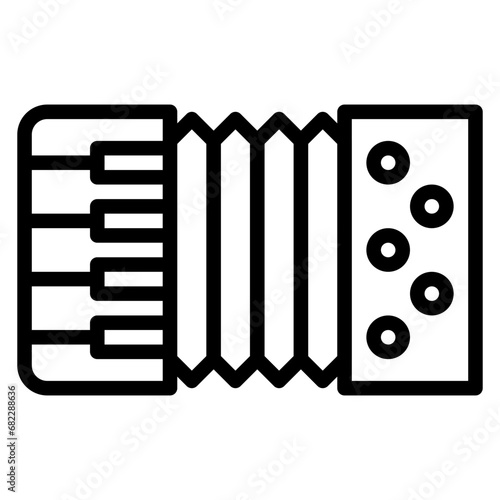 Accordion Line Icon