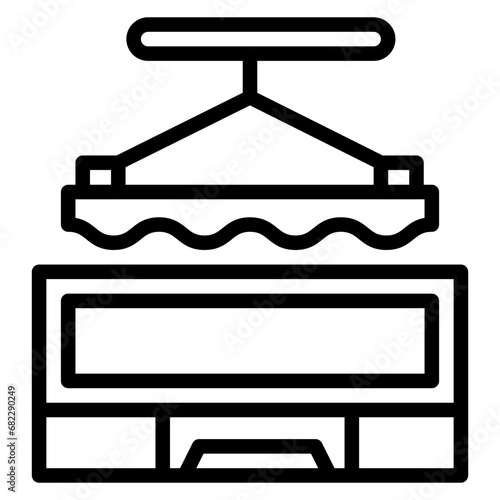 Galvanizing Line Icon