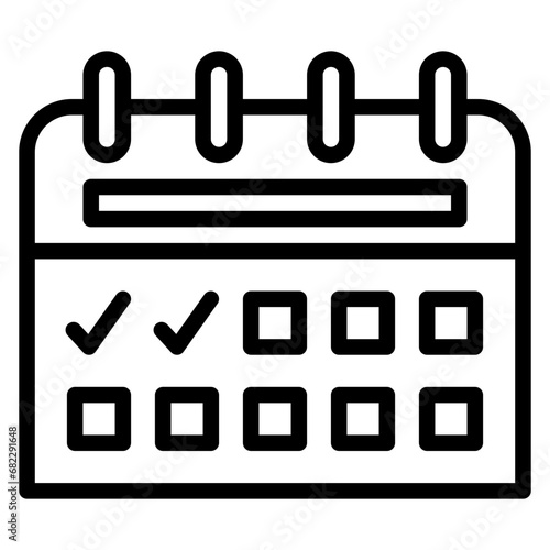 Reservation Line Icon