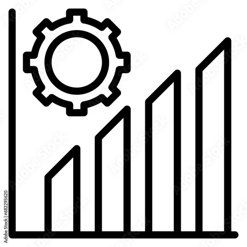 Increased Productivity Line Icon