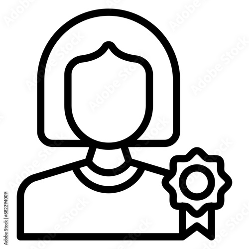 Ambassador Line Icon