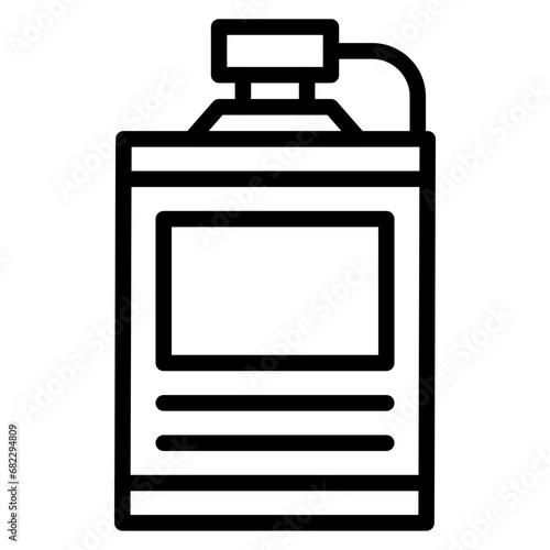 Hip Flask Line Icon