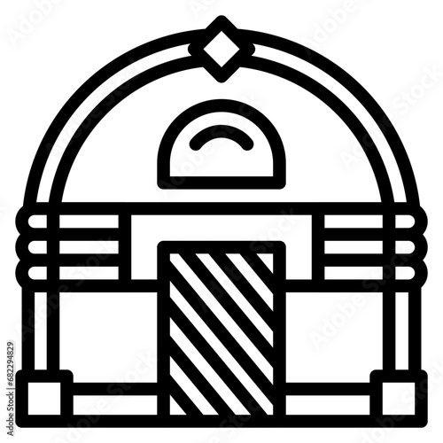 Jukebox Line Icon