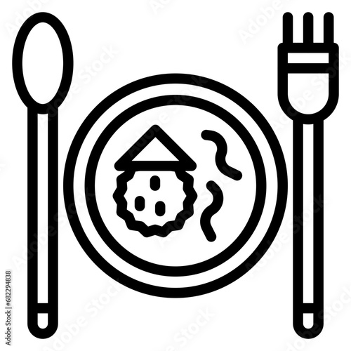 Lunch Line Icon