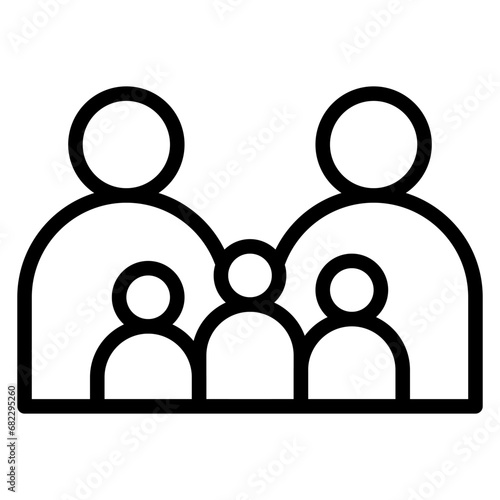Family Line Icon