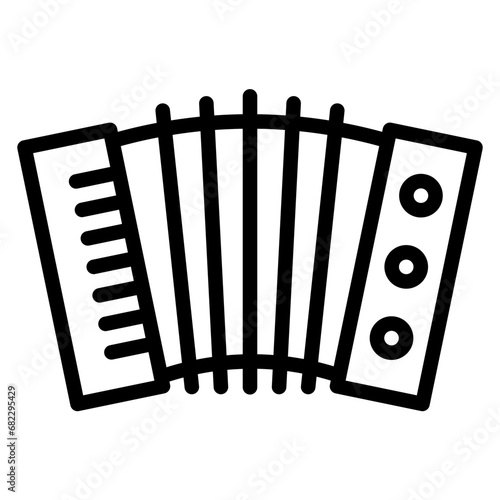 Accordion Line Icon
