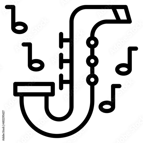Jazz Line Icon