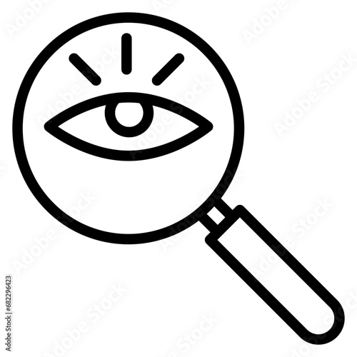 Reconnaissance Line Icon