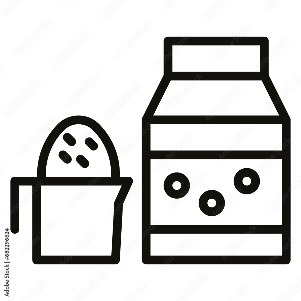 Powder Line Icon Powder Line Icon