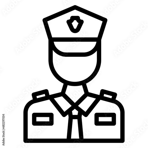 Police Line Icon