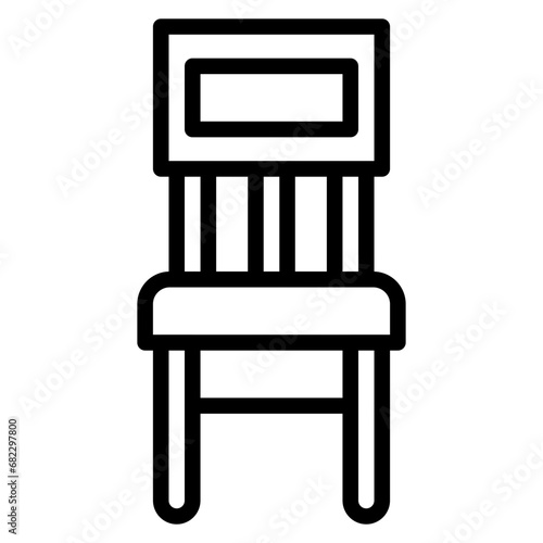 Chair Line Icon