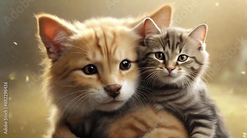 cat and kitten © Naila