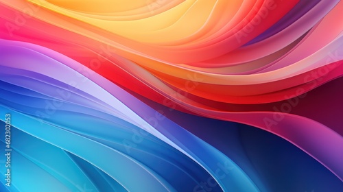 gradient swirl of bright colors  creating a playful and fun abstract background