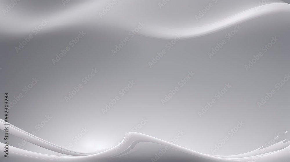 custom made wallpaper toronto digitalAbstract white grey waves smooth blurred background