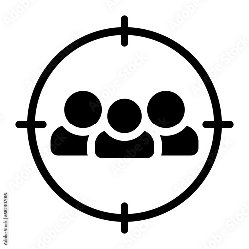 target glyph icon
