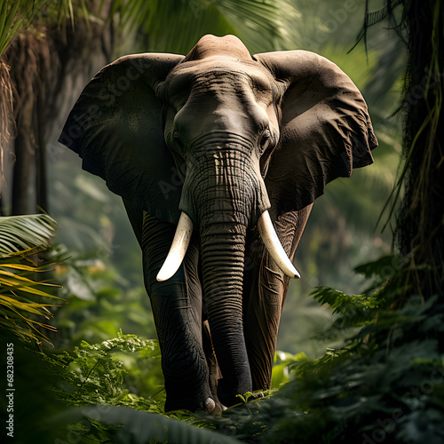 elephant in the jungle © Nils