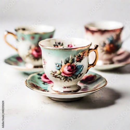cup of tea and saucer