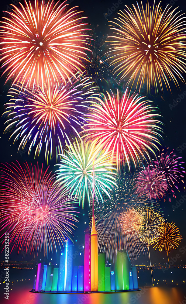 Fototapeta premium Mocha Magic: Illustrating the Alchemy of Chocolate and Coffee made with Generative AI