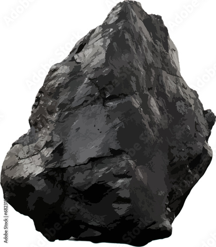 Coal stone clip art photo