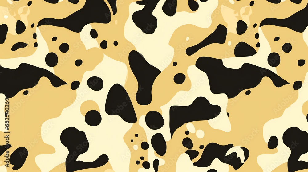 Organic Patterns in Earth Tones: Abstract Interpretation of Nature's Textured Camouflage Organic Patterns in Earth Tones: Abstract Interpretation of Nature's Textured Camouflage