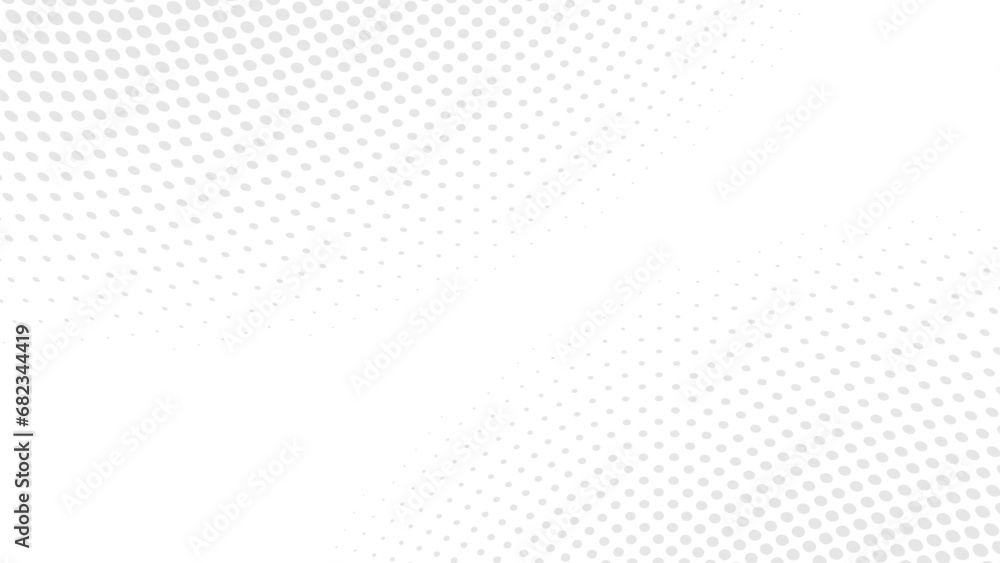 Abstract white dots background. Minimal background concept. Simple halftone background. - obrazy, fototapety, plakaty 