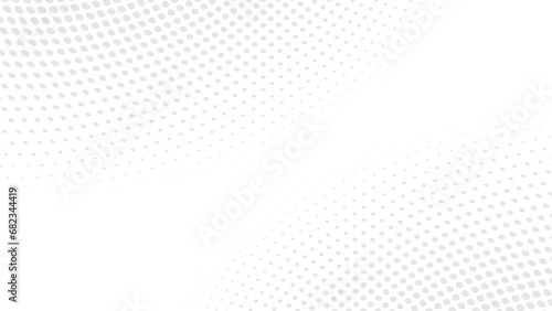 Abstract white dots background. Minimal background concept. Simple halftone background.