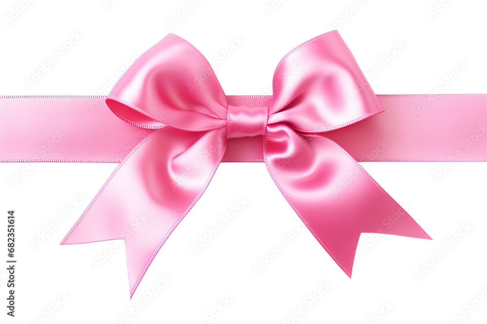 pink bow isolated on white pink bow isolated on white