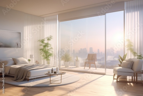 Energy-Efficient Smart Home  Automated Morning Opening of Blinds and Curtains for a Fresh Start