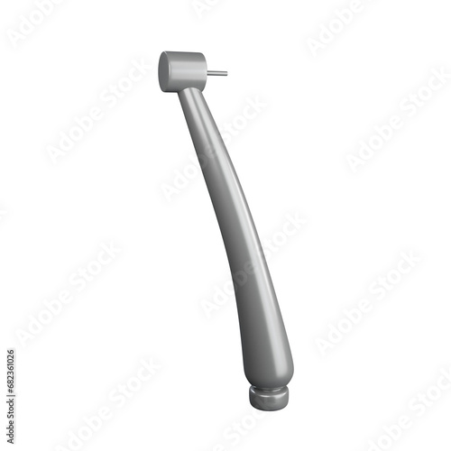 Dental Handpiece 3d Icon Illustration