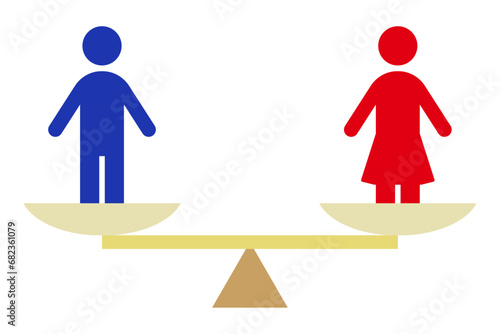 男女の天秤