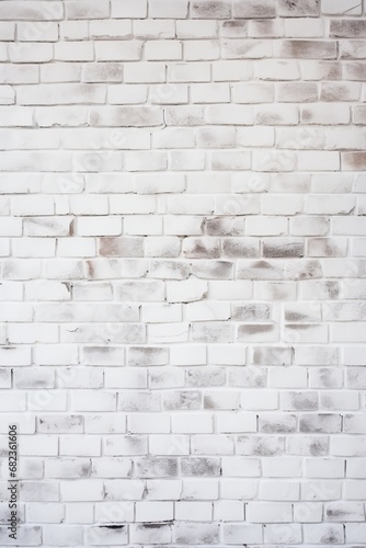 A white brick wall in a trendy neighborhood for product advertising AI generated illustration