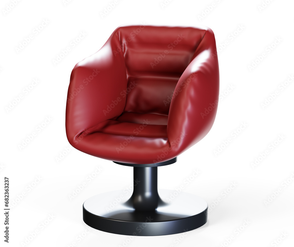 3d render of an old rocking chair on white 3d render of an old rocking chair on white