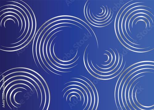 Gradient Color Background with Silver Circle Design 