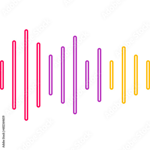 Neon Audio Wave