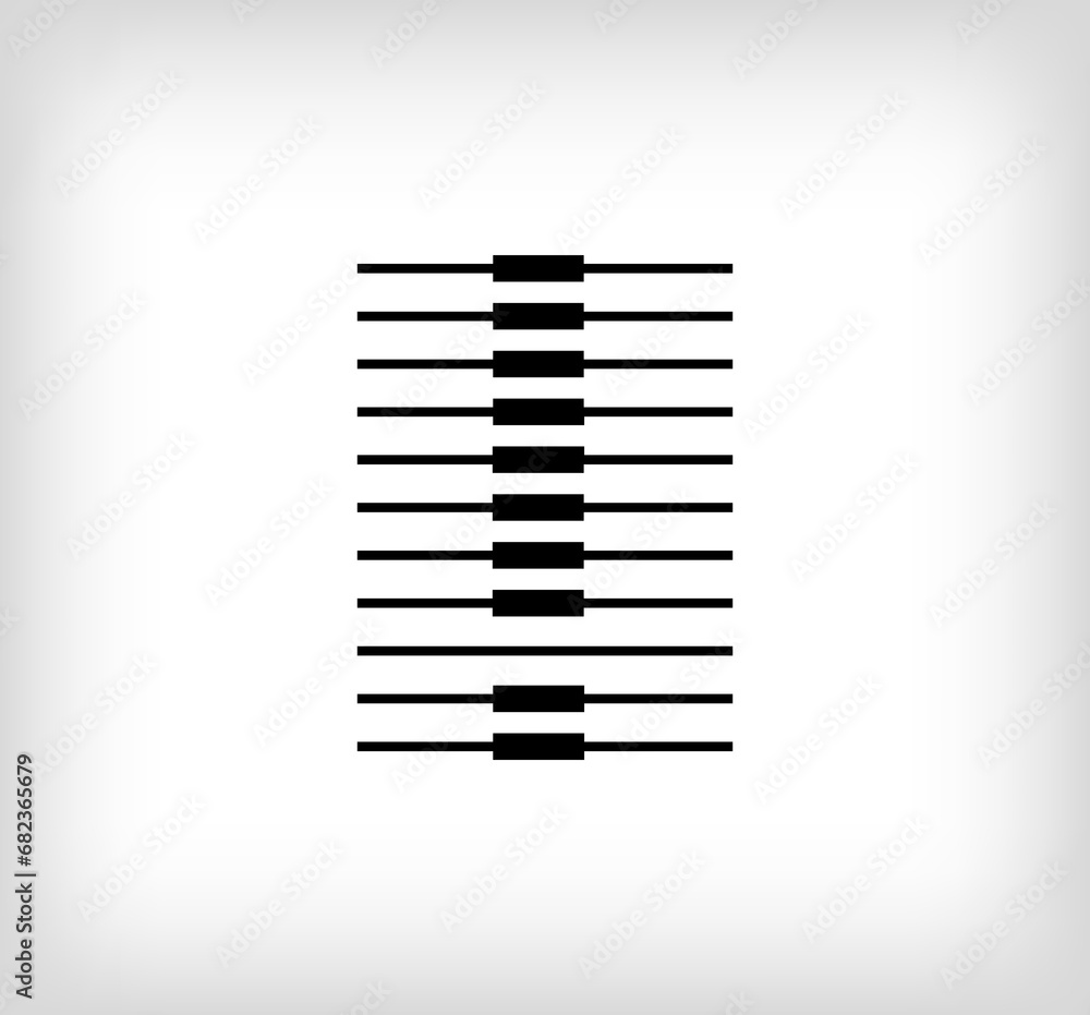 Exclamation mark logo icon design, vector illustration. Exclamation mark letter formed by a combination of lines. Creative flat design style. Exclamation mark logo icon design, vector illustration. Exclamation mark letter formed by a combination of lines. Creative flat design style.