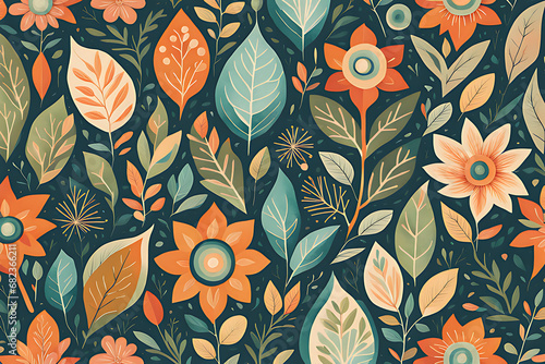 seamless floral background