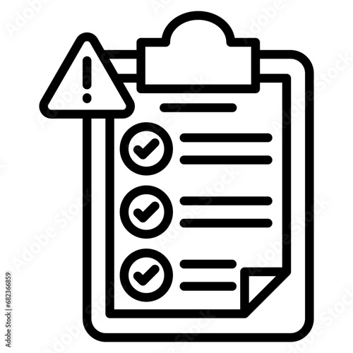 Risk Assessment Icon