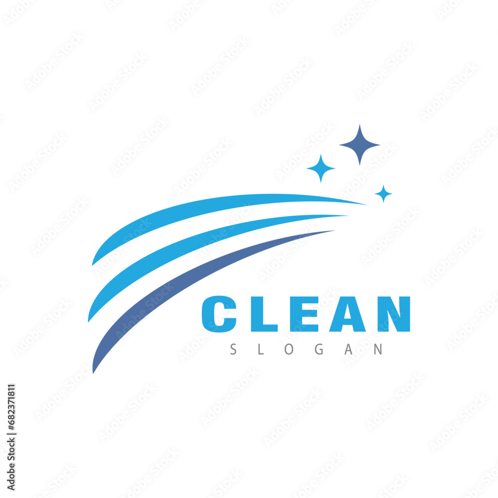 Cleaning Logo Template vector symbol nature Cleaning Logo Template vector symbol nature