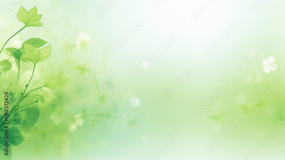 The floral wallpaper is a combination of light green and white that is pleasing to the eye. There is a field for entering text. The floral wallpaper is a combination of light green and white that is pleasing to the eye. There is a field for entering text.