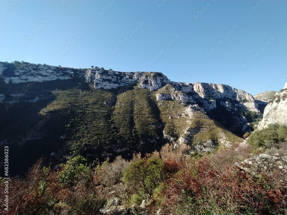 mountain landscape with clouds, Cavagrande