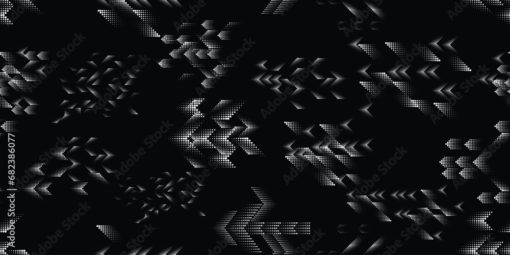 Halftone dots seamless pattern texture. Grange shapes .Grunge textured . Vector shapes with half tone dots .Screen print endless pattern texture Halftone dots seamless pattern texture. Grange shapes .Grunge textured . Vector shapes with half tone dots .Screen print endless pattern texture