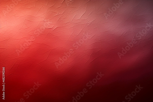 Red gradient walpaper with the hard texture. AI generative