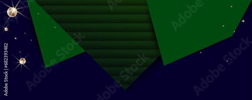 Christmas gold design dark green fir color background abstract shiny color golden. Elegant holiday design for web, print, printing, book publishing
