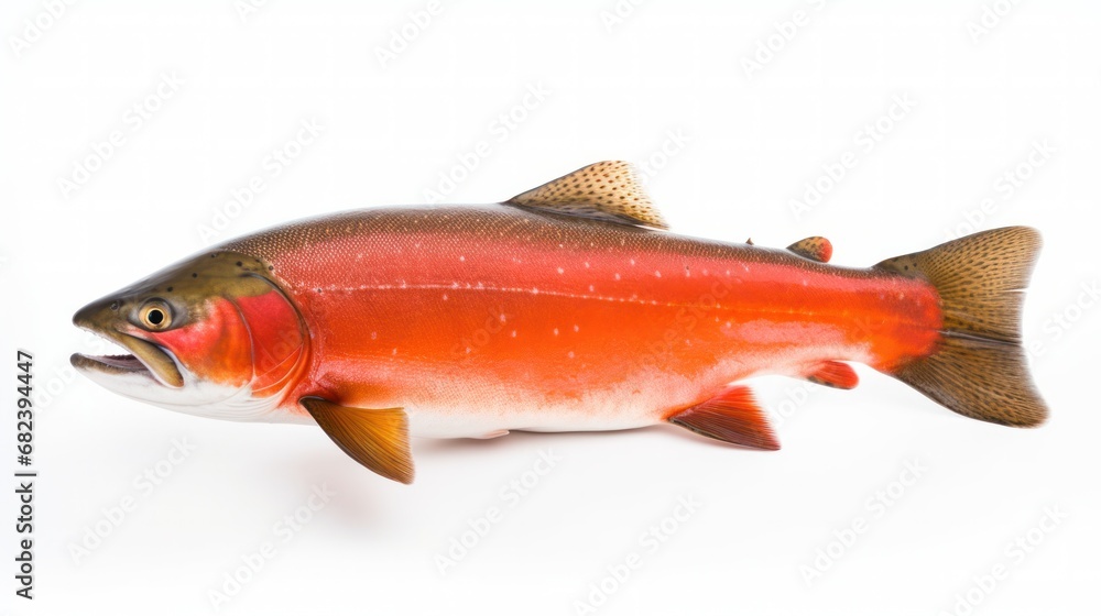 Fototapeta premium A Stunning White Background Capture