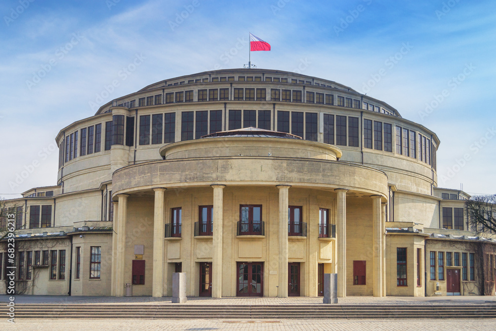 The Centennial Hall built 1913 Wroclaw - Poland