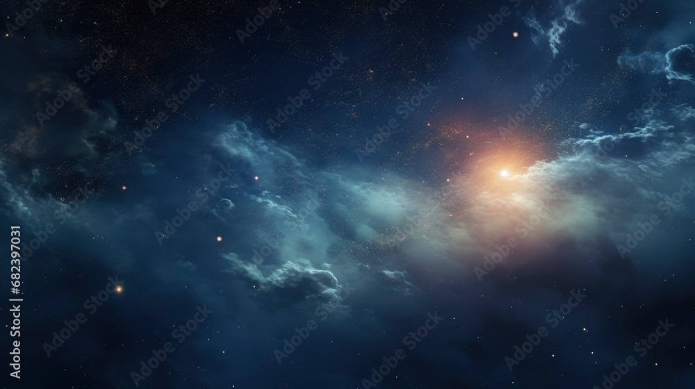 Fototapeta premium Distant constellations, detailed high resolution professional space photo