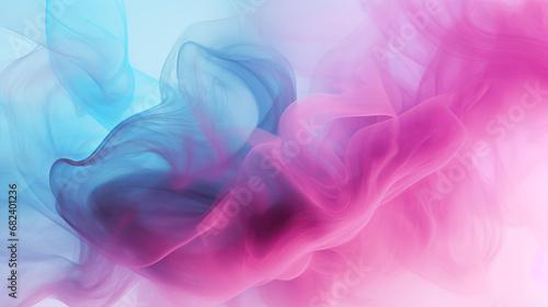 abstract background featuring wispy, ethereal swirls of teal and pink smoke, intertwining to create a dreamlike fusion of colors.