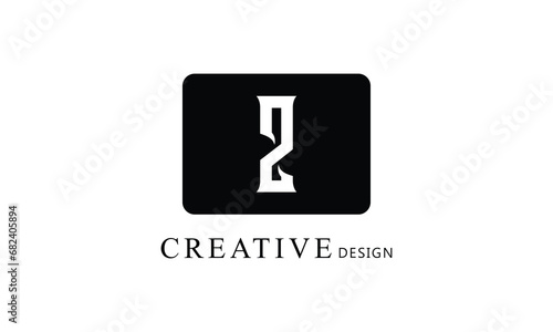 Z white letter creative brand simple minimal logo design for all kind of business.
