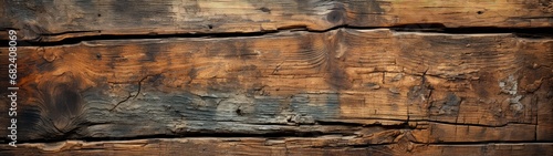 Vintage Wooden Surface with Intricate Textures